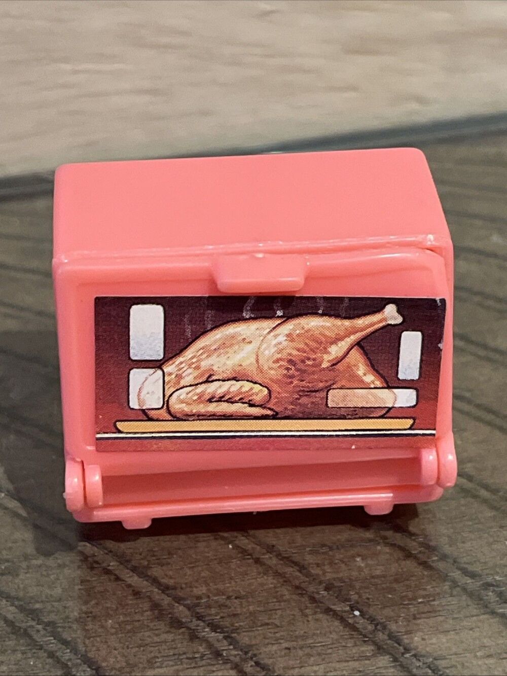 Vintage Barbie Toaster Oven Pink Dollhouse Miniature Turkey Mini Barbie Doll